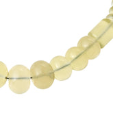 Jay King Sterling Silver Lemon Citrine Graduated Bead Necklace 18"